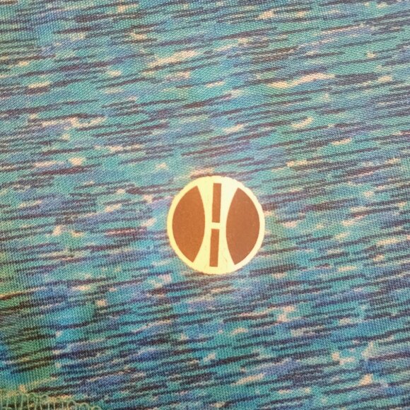 Women's Holloway Space Dye Blue Tank Top Size Small - Picture 4 of 9